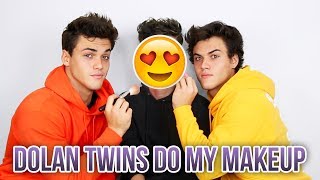 DOLAN TWINS DO MY MAKEUP [upl. by Nodanrb]