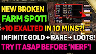 SUPER CRAZY POE 2 NEW FARMING SPOT  INFINITE Rare Resets  Tons Of Loots [upl. by Emeric]