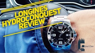 Longines  Hydroconquest Automatic  Review [upl. by Venetia38]