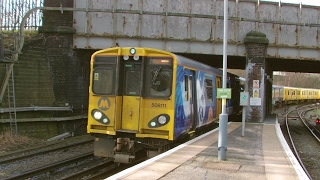 Half an Hour at 216  Birkenhead North Station 1022017  Class 507 508 terminus [upl. by Holder]