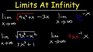 Limits at Infinity amp Horizontal Asymptotes [upl. by Rossen]