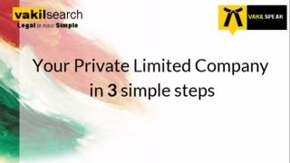 How to register a private limited company in India [upl. by Nedrud100]