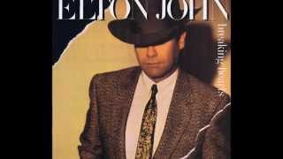 Elton John  Sad Songs Say So Much 1984 With Lyrics [upl. by Nedle]