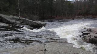 Tobyhanna Creek falls at Austin T Blakeslee Natural Area [upl. by Nollahs443]