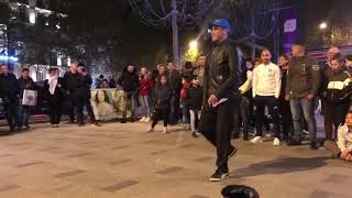 Street dance in music dalida soolking enjoy Halloween Instagram abdallahdancer [upl. by Sokairyk]