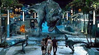 Raptors vs Indominus Rex Scene  Jurassic World 2015 Movie Clip HD [upl. by Birkner]