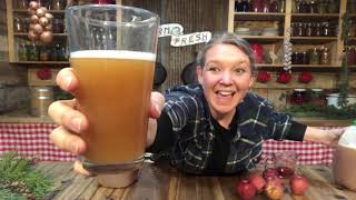 Homemade SPARKLING Cider Recipe  Probiotic amp NonAlcoholic [upl. by Aileek]