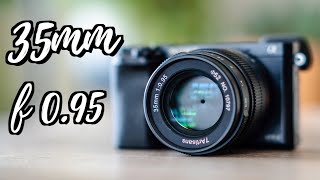 7Artisans 35mm f 095 Lens Review  Incredible For The Price [upl. by Medeah]