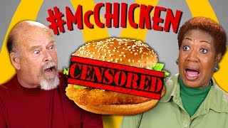 ELDERS REACT TO McCHICKEN Viral Trend [upl. by Cornie]