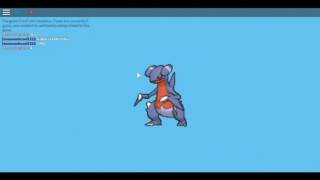 GIBLE IS EVOLVING WHAT  Pokemon Brick Bronze Gameplay [upl. by Nailimixam]